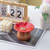 Mushroom Shape Mushroom Storage Tray Detachable Jewelry Organizer Cute Ceramic Key Catchall  Phone