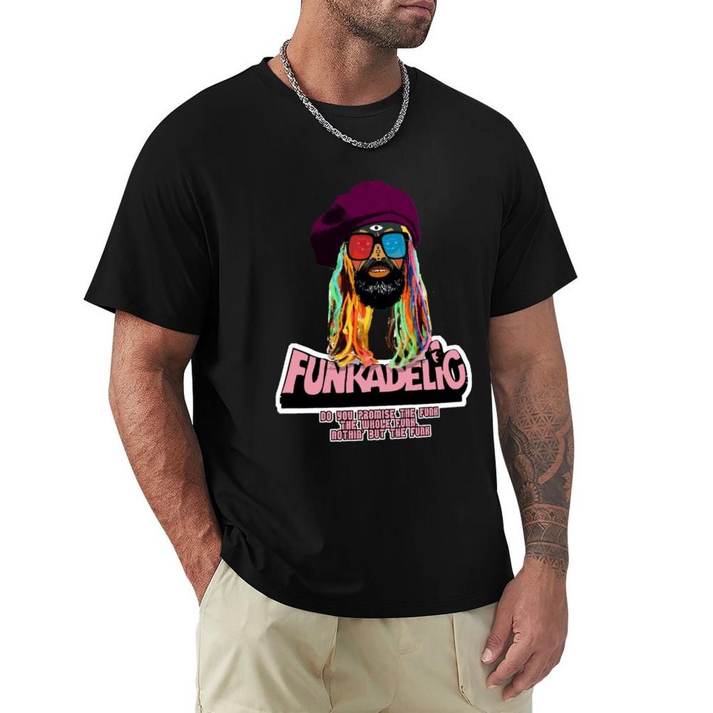 Nothing But The Funk Funkadelic TShirt Summer Casual Loose TShirt