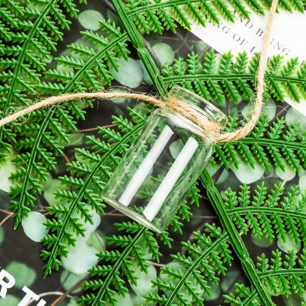 Nordic Home Decor With 8 Mini Bottle 1 Strings Glass Vase Hanging Vase Wind Chimes