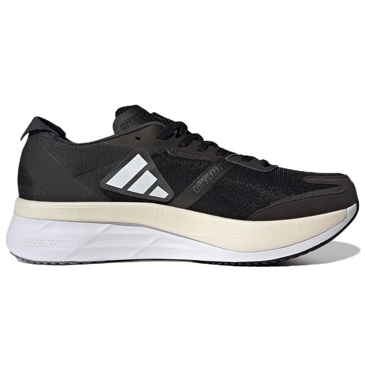adidas Adizero Boston 11 Wide Black White Carbon Unisex Sneakers Core-Black Cloud-White GV9630