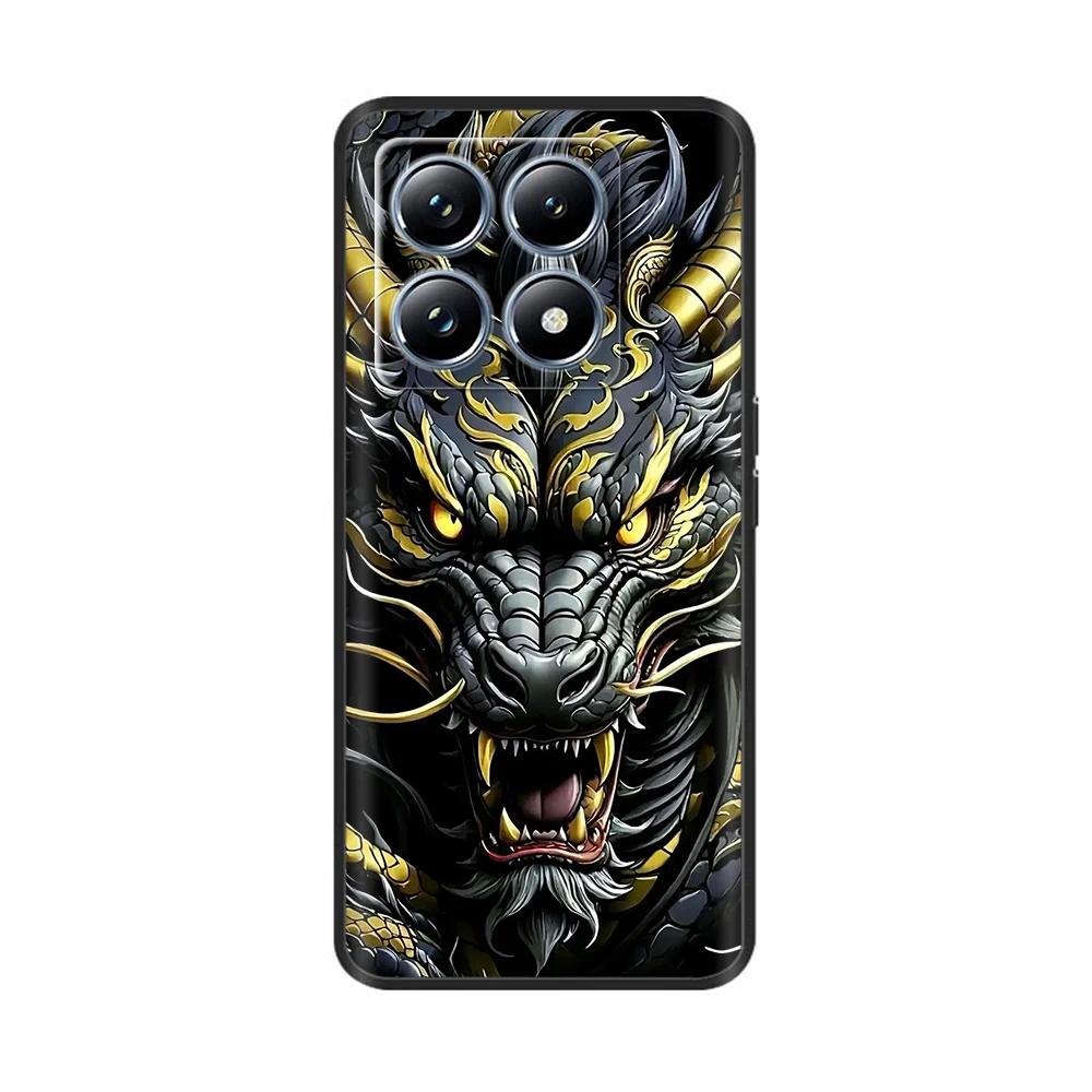 Для Xiaomi Mi 14T Pro Чехол Мягкий Жидкий Силикон Защита Задняя Крышка для Xiaomi 14T Pro Mi14T 5G Чехлы Расписные Мультяшные Фундас