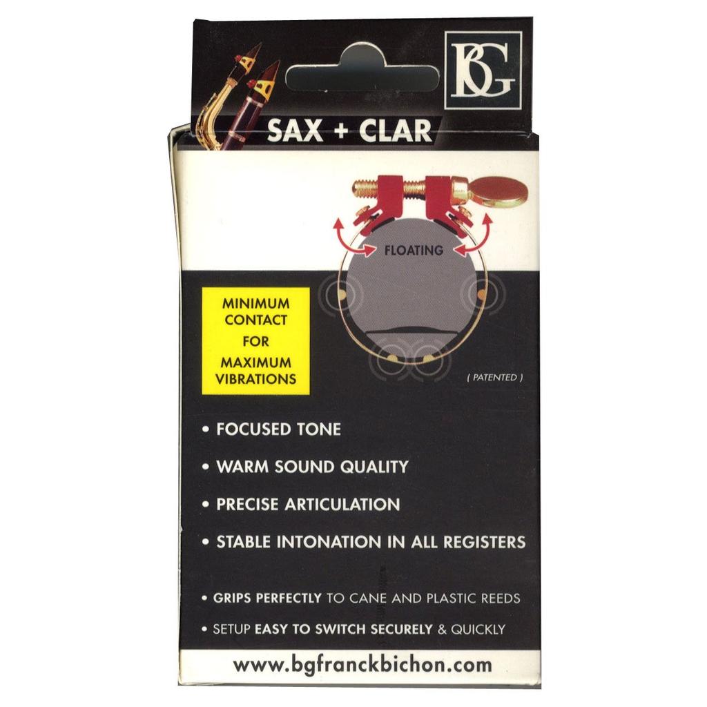 Лигатура для тенор-саксофона BG Duo Серебро LDT