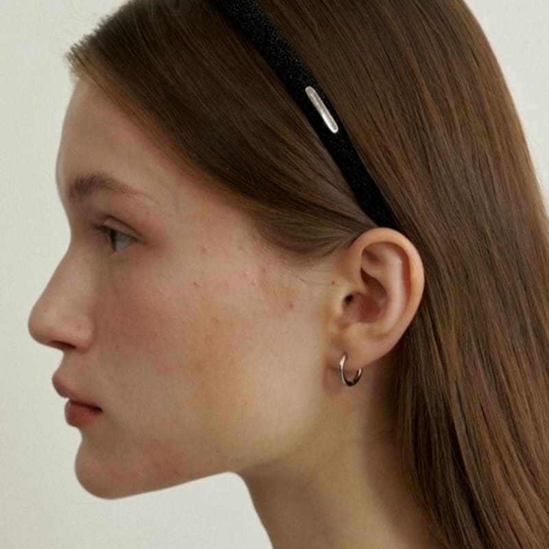 LOVE ME MONSTER Блестящий тонкий ободок_3 цвета