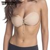 Сексуальный невидимый бюстгальтер, самоклеящийся силиконовый бюстгальтер без бретелек с открытой спиной и передней частью груди