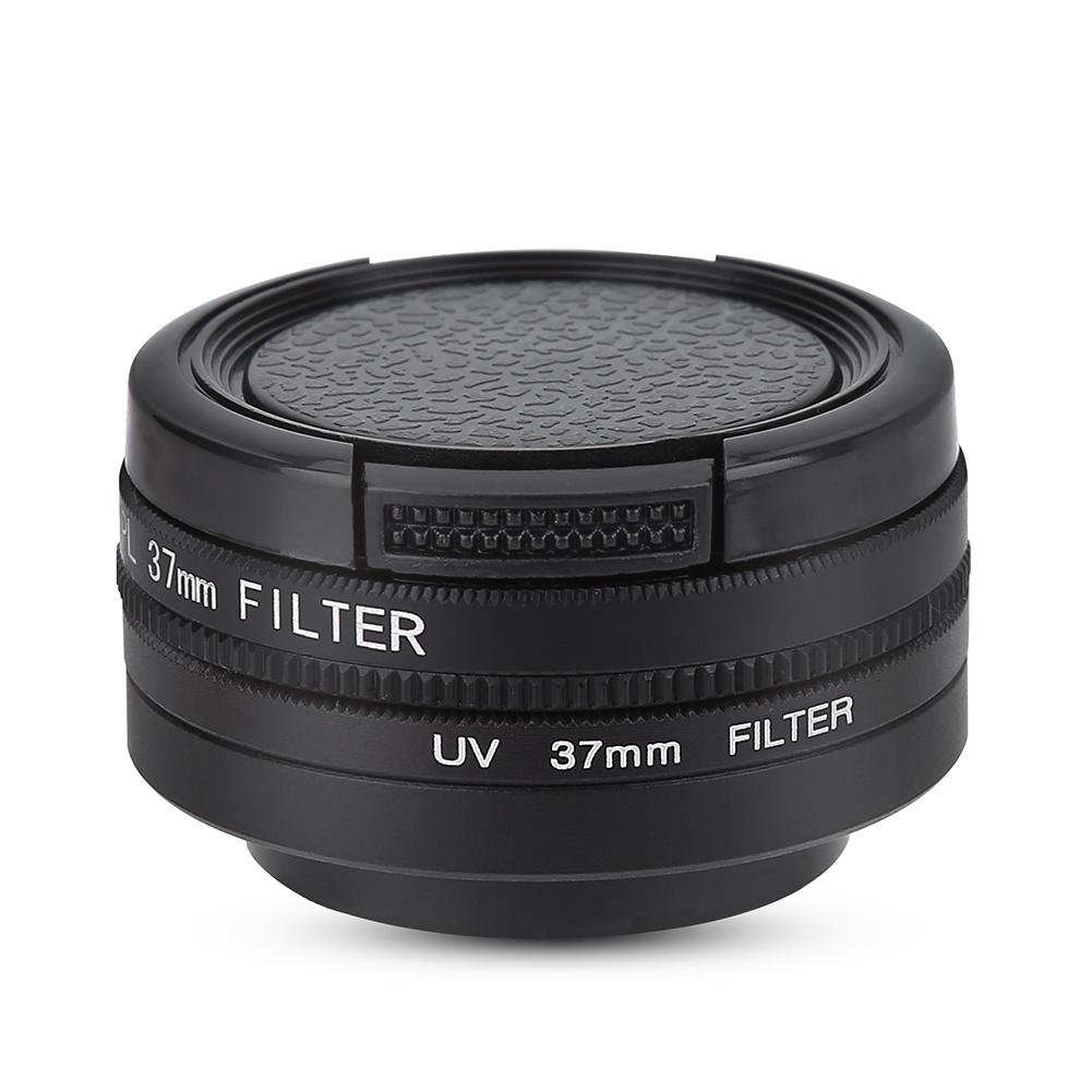 CPL UV 37мм Защитный фильтр для объектива для экшн-камеры YI 4K