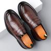 Fashion High Quality Fashionable Loafers Leather Men Business Formal Casual Leather Shoes Spring Men Soft and Comfortable Leather Shoes