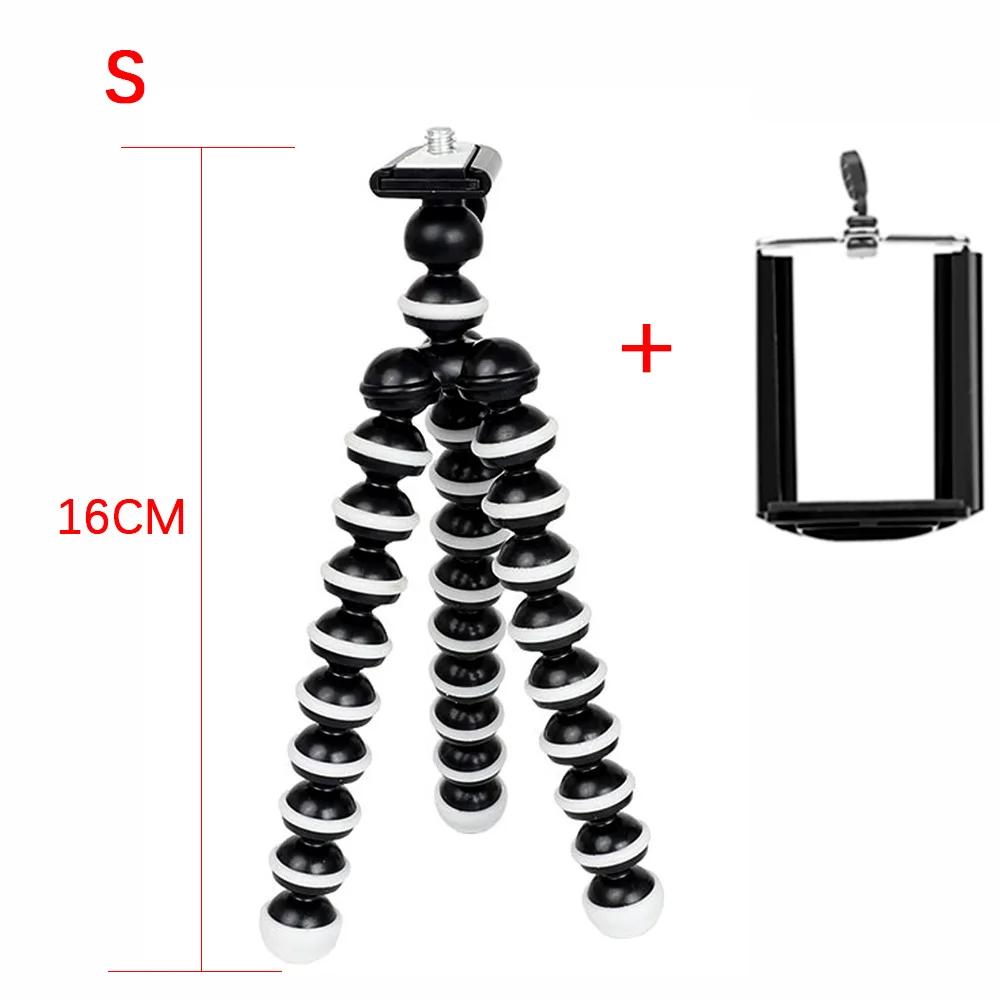 Octopus Flexible Tripod Stand Gorillapod for Phone Telefon Mobile Phone Smartphone Dslr Camera Table Desk Mini Tripod With Clip