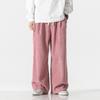 Autumn and Winter Large Size Japanese Retro Men's and Women's Casual Pants Straight-leg Pants Wide-leg Pants