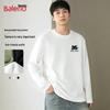 Мужская вафельная футболка с длинным рукавом и круглым вырезом Baleno