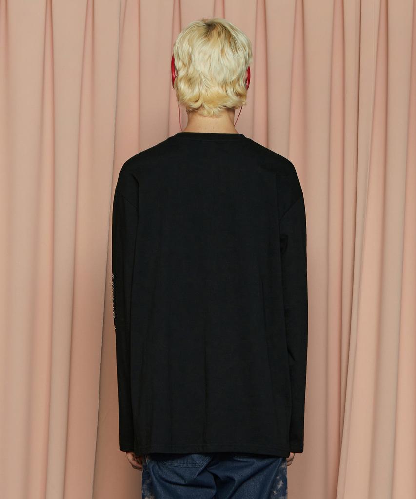 UNALLOYED Band Long Sleeve T-Shirt / Black