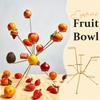 Exploding Fruit Bowl, Fireworks Dinner Table, Modern Metal Fruit Stand, Creative Artistic 360°multi-arm Display Rack, Centerpiece For Kitchen Counter