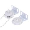Roller Blind Fittings Kit Durable Replacement Parts with Beaded Chain Fixed Bracket for Rental Apartment Window Repair DIY Upgrade