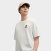 Fila X Maison Kitsune Fox T-Shirt Colorful Fox Fashion Classic Versatile Comfortable Short Sleeve Unisex Tops Cloud-White F11U529101F-WT