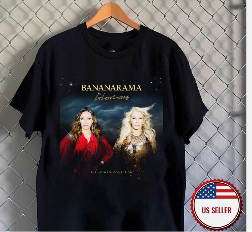 BANANARAMA группа Glorious The Ultimate Collection Футболка Полный размер S-5XL Унисекс Футболка