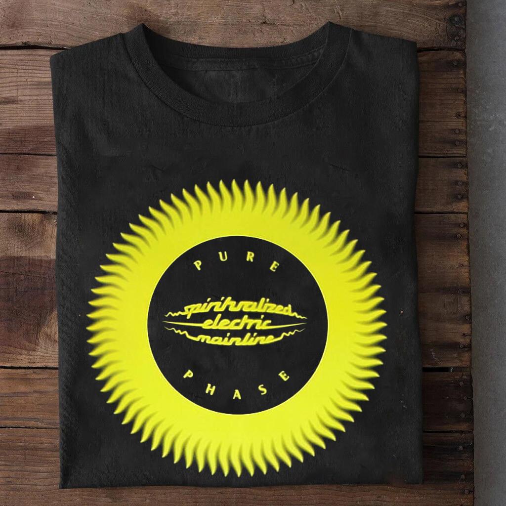 NEW Spiritualized Pure Phase Album Black All Size Gift Shirt AG2321