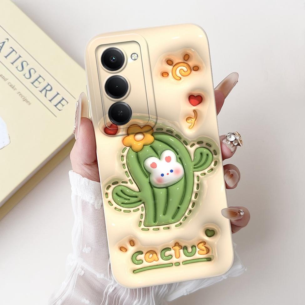 Для Redmi 15 5G Чехол Силиконовый Милый Мультяшный Модный Роскошный Забавный Крутой Расписной Корпус 25057RN09E