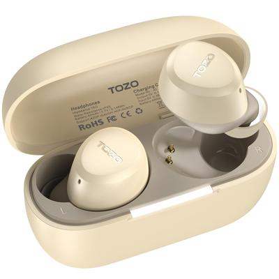 TOZO Беспроводные Превосходный Звук Компактные и Шумоподавление для Bluetooth IPX5 До 32 Часов Приложение Настраиваемый Эквалайзер Совместимы с Голосовыми Мгновенным Быстрым