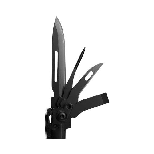 SOG PowerAccess Закругленный Легкий Карманный Многофункциональный Инструмент из Нержавеющей Стали для Походов | 18 Инструментов, Черный