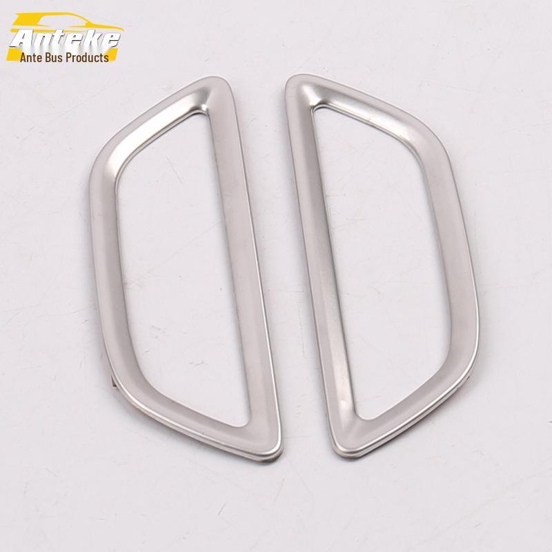 Fits 2019 Jiaji: Front A-Pillar Air Outlet Trim Ring & Cold Air Patch