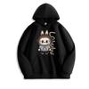 Fashion Men Women's Hoodies Cartoon Labubu Monster Print Pullover Top Casual Sweatshirt Kids Hoodies Clothing