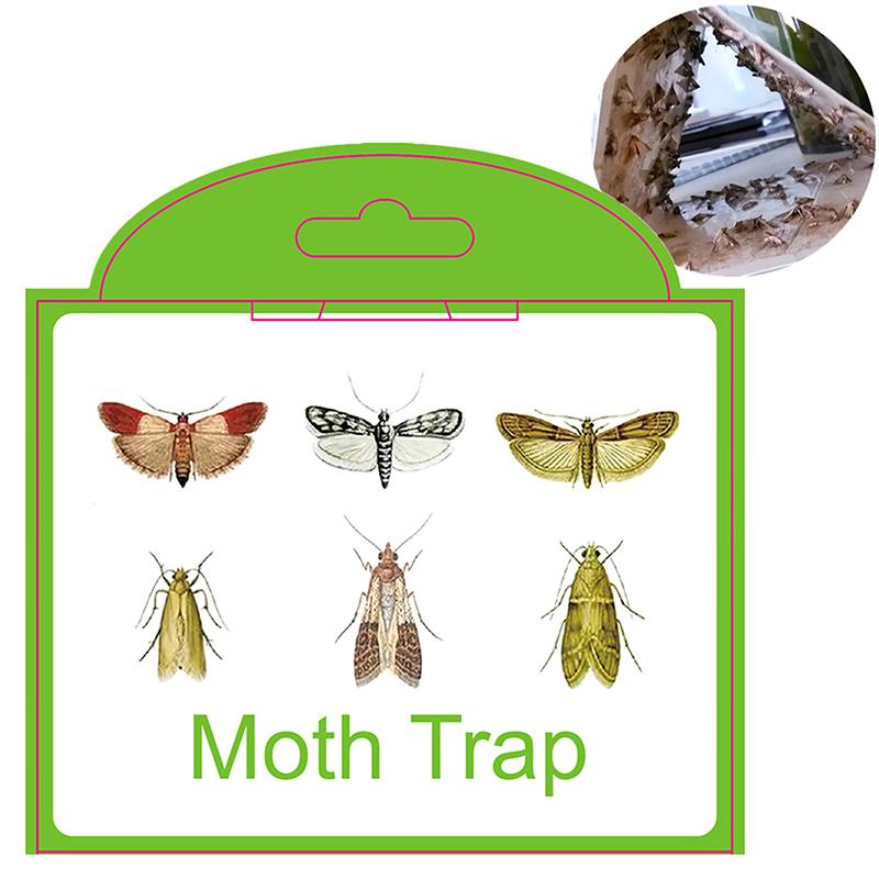 Главная Кухня и одежда Кладовая ловушки для моли с феромонами Prime Clothes Closet Moth Traps Magic Moth Catcher