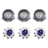 Set of 3 Double Blades Shaving Head for Phillips Norelco SH50/52 HQ8 HQ9 PT720 PT724 PT730 AT810 AT830 HQ6090 7800XL HQ8160 Aquatec,3000,
