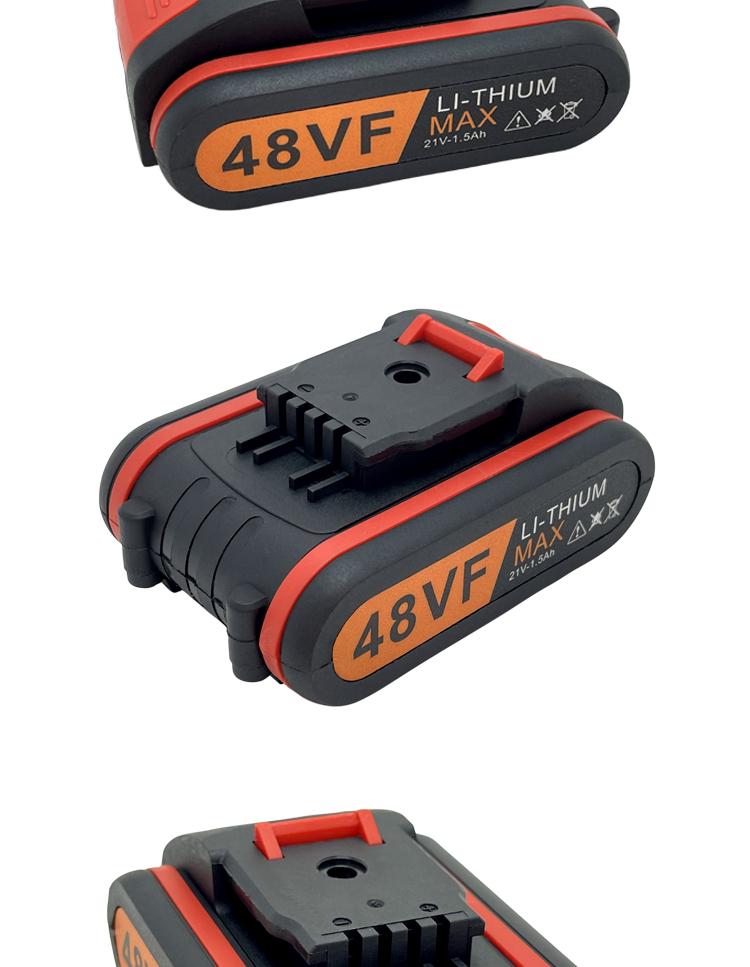 Универсальный набор электрической дрели и шуруповерта с 48VF98 литий-ионным аккумулятором и зарядным устройством