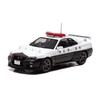 Nissan Skyline GT-R от RAI в масштабе 1/43 (БНР34) 2001 г. Транспортное средство дорожной полиции скоростной автомагистрали префектуры Сайтама (953) Ограниченный товар из официального магазина