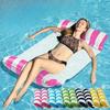 Foldable Inflatable Water Hammock Lounge Chair, Multi-functional PVC Pool Buoy, Lounge Chair, Water Activities Such As Swimming Pools and Beaches