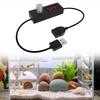 USB Power Timer Cord Timing Power-off Compact Extension Adapter with