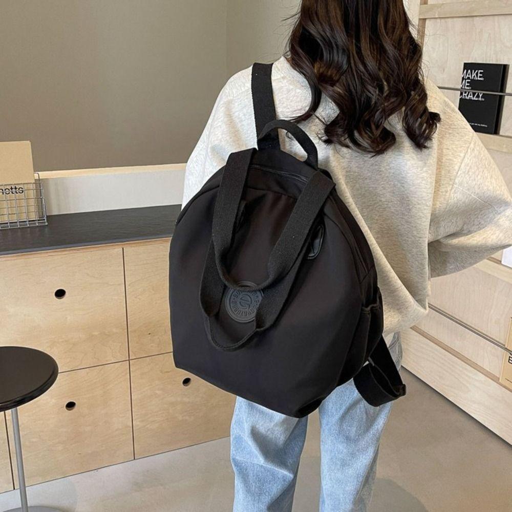 Дорожная наплечная сумка в корейском стиле, большая вместимость, сумка для фитнеса, спортивный нейлоновый рюкзак, плавание