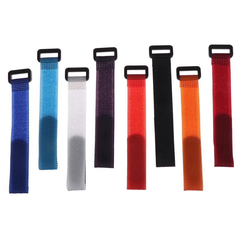 10X Reusable Fishing Rod Tie Holder Strap Fastener Ties Fishing Tools Supply