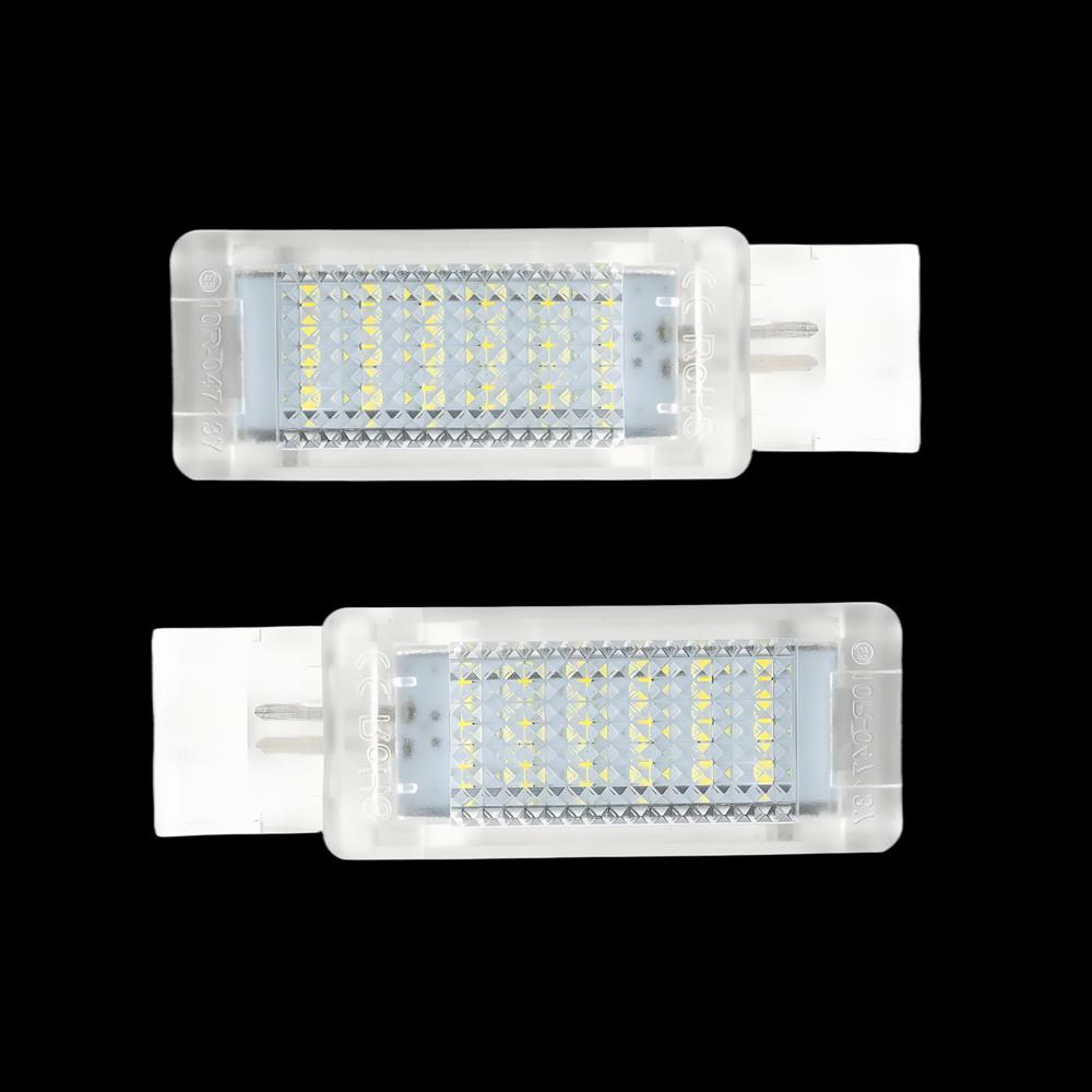 CANbus Белый Синий Для Seat Ateca Alhambra Skoda Superb Rapid VW Passat B6 B7 Golf 5 6 Caddy Светодиодная подсветка пространства для ног Лампы перчаточного ящика