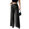 Loose Versatile Summer Drape Slimming Wide Leg Trousers for Women Formal Wear High-Quality Straight-Leg Drape High-Waisted Casual Trousers for Women