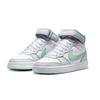 Nike Court Borough Mid 2 GS Pure Platinum Mint Foam Kids Sneakers White CD7782-011