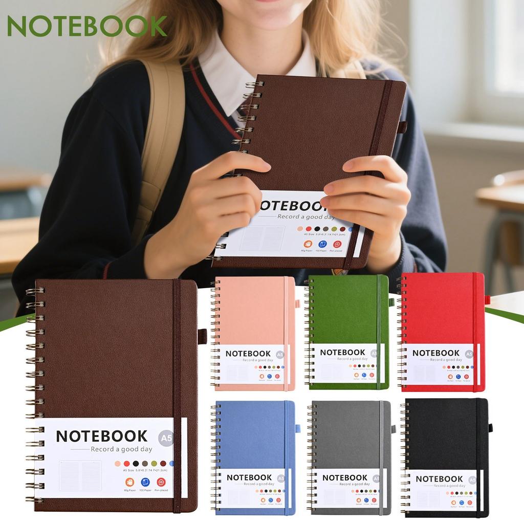 Loose Leaf Coil Notebook, Planning Book, A5 Notebook, Binding Book, Efficient Recording Of Planning Time