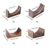 Espresso-Puck Screen Walnut-Stand Coffee Reusable Filter for Espresso-Portafilter Holder Wooden-Stand for 51/53/58mm