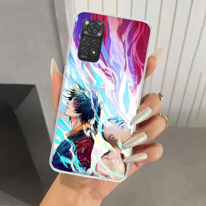 Чехол для телефона Аватар: Легенда об Аанге для Xiaomi Redmi Note 15 14 14S 13 12S 12 Pro 11S 11 Plus 11T 11E 10S Мягкий Funda Prin