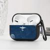 Глубокий Синий Облачный Морской Самолет Чехол Для Airpods Pro 4 3 Pro2 1 Pro3 2 Чехлы Для Наушников Обложка
