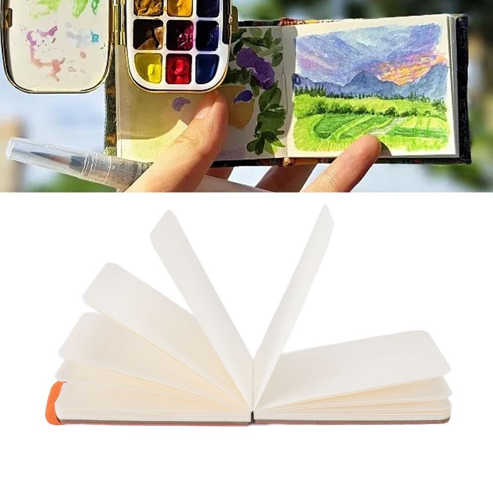 Portable Pocket Watercolor Paper Paper Painting Paper Watercolor Sketchbook Outdoor Sketching