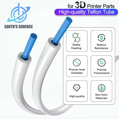 Запчасти для 3D-принтера Creality K1C Ender 3 V3 Bowden Экструдер PTFE Трубка для J-head Hotend 1.75мм Филамент ID 2мм OD 4м PTFE ID 25