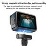 Metal Magnetic Quick Release Base With 1/4 Screw Hole For  Hero 13 Latch Mount Adapter For Go Pro Hero 13 Black Accessories
