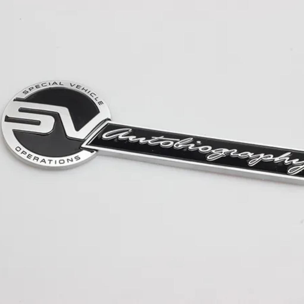 1 шт., цельнометаллический автомобильный хвост SVAutobiography, эмблема, наклейки, украшение для Ra/nge Ro/ver