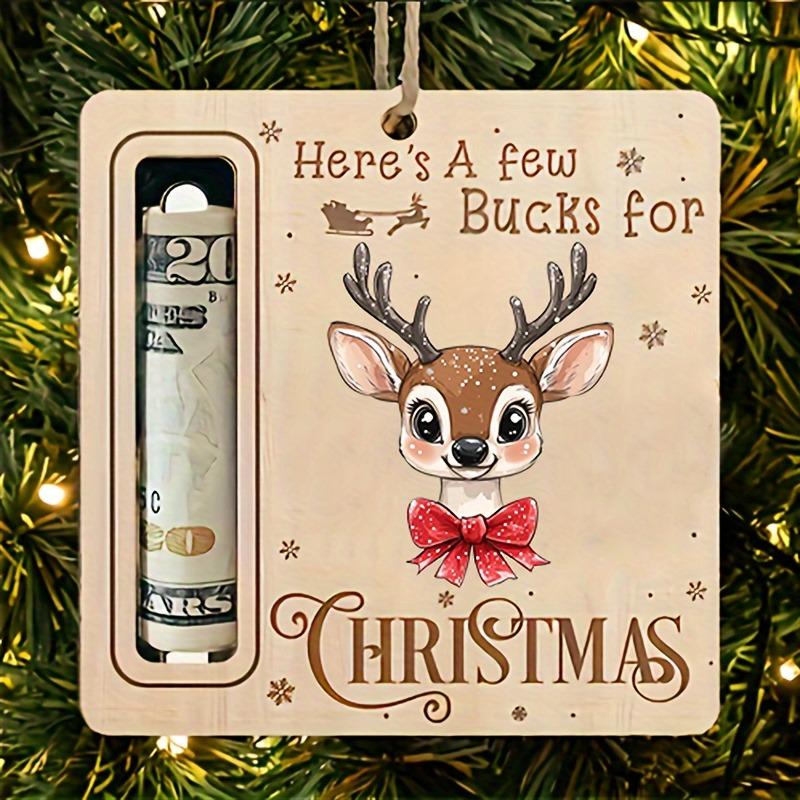 Рождественские украшения, кошелек-елка, милый кошелек, рождественские украшения, Санта Клаус, олень