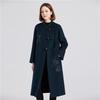 Women's Chinese Style Double-Faced Wool Coat