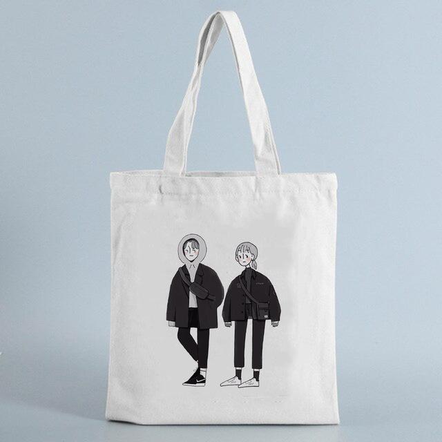 Study Girl Power Print Женская сумка для покупок Складная холщовая большая сумка Большая сумка для покупок Сумка для учителя Сумка для книг Экологичные дорожные сумки