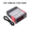 STC-1000 LED цифровой регулятор температуры термостат для инкубатора холодильника терморегулятор реле нагревание охлаждение 220 В