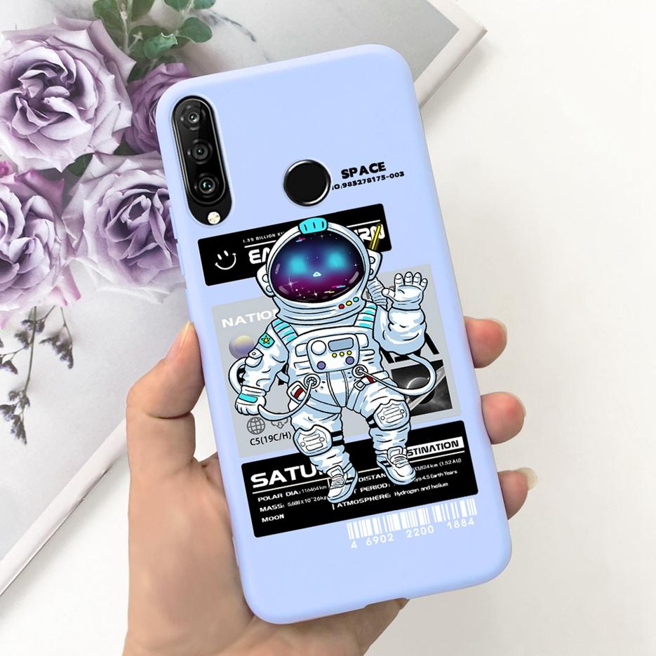 Чехол для Huawei P30 Lite Милый чехол с мультяшным динозавром Мягкий ТПУ чехол для телефона для Huawei P30 Pro P 30 Lite P30Lite Чехол Fundas Coque