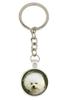 Bichon Frise, Bichon Tenerife, Bichon a Poil Frise - Keychain with Your Photo, Key Decoration, Bag Pendant from Brand