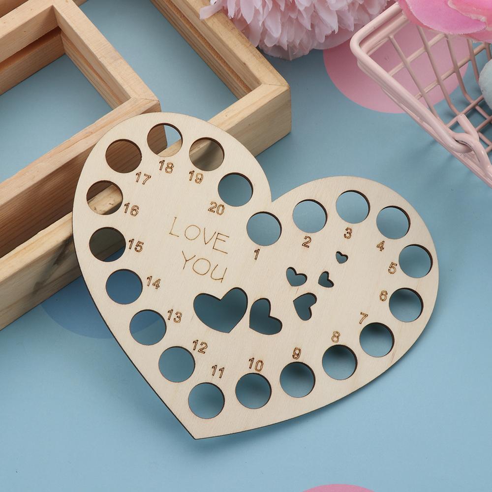 Crafts Sewing Accessories Wood Cross Stitch Thread Holder Embroidery Floss Organizer Storage Tools